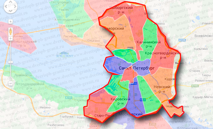 Карта доставок спб. Зоны районов СПБ. Районы СПБ на карте. Границы районов СПБ. Карта Санкт-Петербурга по районам.